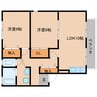 近鉄大阪線（近畿）/桜井駅 徒歩16分 1階 築28年 2LDKの間取り