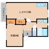 近鉄大阪線（近畿）/桜井駅 徒歩15分 2階 築32年 1LDKの間取り