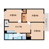 近鉄大阪線（近畿）/大福駅 徒歩10分 2階 築32年 3DKの間取り