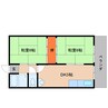 近鉄大阪線（近畿）/桜井駅 徒歩13分 2階 築35年 2DKの間取り