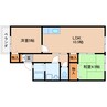 近鉄大阪線（近畿）/桜井駅 徒歩5分 1階 築40年 2LDKの間取り
