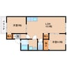 近鉄大阪線（近畿）/桜井駅 徒歩5分 2階 築40年 2LDKの間取り