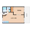 近鉄大阪線（近畿）/耳成駅 徒歩7分 1階 築36年 1LDKの間取り
