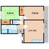 近鉄大阪線（近畿）/桜井駅 徒歩11分 1階 築23年 2LDKの間取り