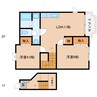 近鉄大阪線（近畿）/桜井駅 徒歩12分 2階 築23年 2LDKの間取り