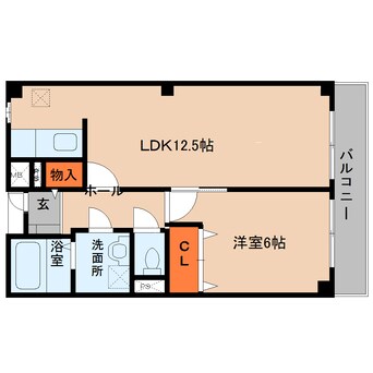 間取図 近鉄大阪線（近畿）/桜井駅 徒歩20分 2階 築19年