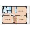 近鉄大阪線（近畿）/桜井駅 徒歩20分 3階 築20年 2LDKの間取り