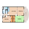近鉄大阪線（近畿）/桜井駅 徒歩7分 3階 築19年 3LDKの間取り