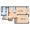 近鉄大阪線（近畿）/大和朝倉駅 徒歩14分 1階 築16年 1LDKの間取り