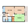 近鉄大阪線（近畿）/桜井駅 徒歩14分 5階 築31年 2DKの間取り