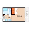 近鉄大阪線（近畿）/大福駅 徒歩13分 2階 築29年 1Kの間取り