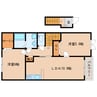 近鉄大阪線（近畿）/桜井駅 徒歩29分 2階 築10年 2LDKの間取り