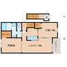 近鉄大阪線（近畿）/大福駅 徒歩17分 2階 築9年 2LDKの間取り