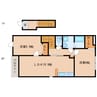 桜井線<万葉まほろば線>/三輪駅 徒歩13分 2階 築7年 2LDKの間取り