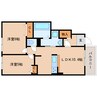 近鉄大阪線（近畿）/桜井駅 徒歩11分 1階 築4年 2LDKの間取り