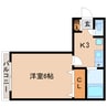 近鉄大阪線（近畿）/桜井駅 徒歩12分 3階 築25年 1Kの間取り