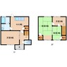 近鉄大阪線（近畿）/桜井駅 徒歩26分 1-2階 築49年 4Kの間取り