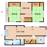 桜井線<万葉まほろば線>/三輪駅 徒歩21分 1-2階 築42年 3LDKの間取り