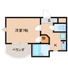 近鉄天理線/前栽駅 徒歩6分 2階 築30年 1Kの間取り