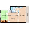 近鉄天理線/天理駅 徒歩20分 1階 築36年 2LDKの間取り