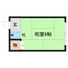 近鉄天理線/天理駅 徒歩28分 2階 築34年 1Rの間取り