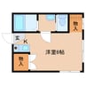 近鉄天理線/天理駅 徒歩28分 1階 築34年 1Rの間取り