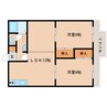 桜井線<万葉まほろば線>/長柄駅 徒歩20分 2階 築38年 2LDKの間取り