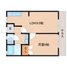 桜井線<万葉まほろば線>/櫟本駅 徒歩9分 1階 築41年 1LDKの間取り