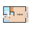 近鉄天理線/天理駅 徒歩18分 1階 築36年 1Kの間取り