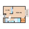 近鉄天理線/前栽駅 徒歩18分 2階 築22年 1Kの間取り