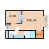 近鉄天理線/前栽駅 徒歩18分 1階 築22年 1Kの間取り