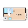 近鉄天理線/天理駅 徒歩13分 1階 築34年 1Rの間取り