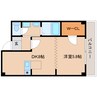 近鉄天理線/前栽駅 徒歩7分 1階 築20年 1LDKの間取り