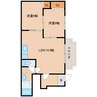 近鉄天理線/天理駅 徒歩17分 1階 築19年 2LDKの間取り