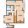 近鉄天理線/天理駅 徒歩20分 2階 築19年 2LDKの間取り