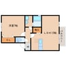 近鉄天理線/前栽駅 徒歩10分 2階 築18年 1LDKの間取り