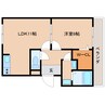 近鉄天理線/前栽駅 徒歩12分 1階 築17年 1LDKの間取り