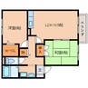 近鉄橿原線/結崎駅 徒歩8分 1階 築22年 2LDKの間取り