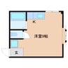 近鉄天理線/天理駅 徒歩16分 2階 築35年 1Rの間取り