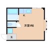 近鉄天理線/天理駅 徒歩16分 2階 築35年 1Rの間取り