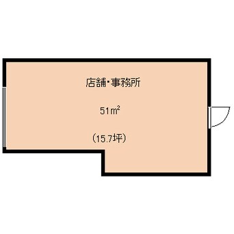 間取図 近鉄天理線/天理駅 徒歩3分 1階 築38年