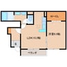 近鉄天理線/前栽駅 徒歩13分 1階 築13年 1LDKの間取り