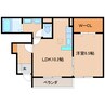 近鉄天理線/前栽駅 徒歩13分 1階 築13年 1LDKの間取り