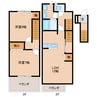 近鉄天理線/二階堂駅 徒歩20分 2-3階 築12年 2LDKの間取り