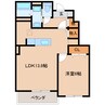 近鉄天理線/天理駅 徒歩17分 1階 築10年 1LDKの間取り