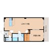 近鉄天理線/前栽駅 徒歩3分 3階 築24年 1LDKの間取り