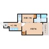 近鉄天理線/天理駅 徒歩11分 1階 築7年 2Kの間取り