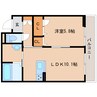 近鉄橿原線/結崎駅 徒歩6分 2階 築4年 1LDKの間取り