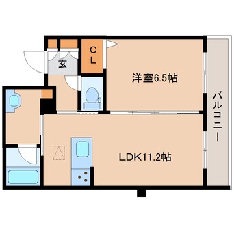 間取図 近鉄天理線/天理駅 徒歩4分 1階 1年未満