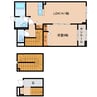 近鉄天理線/天理駅 徒歩16分 3階 築浅 1LDKの間取り